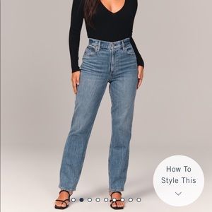 Curve Love 90s Ultra High Rise Straight Jeans
